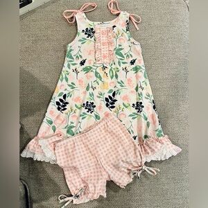 SweetHoney girls gown with undershirts size 5y